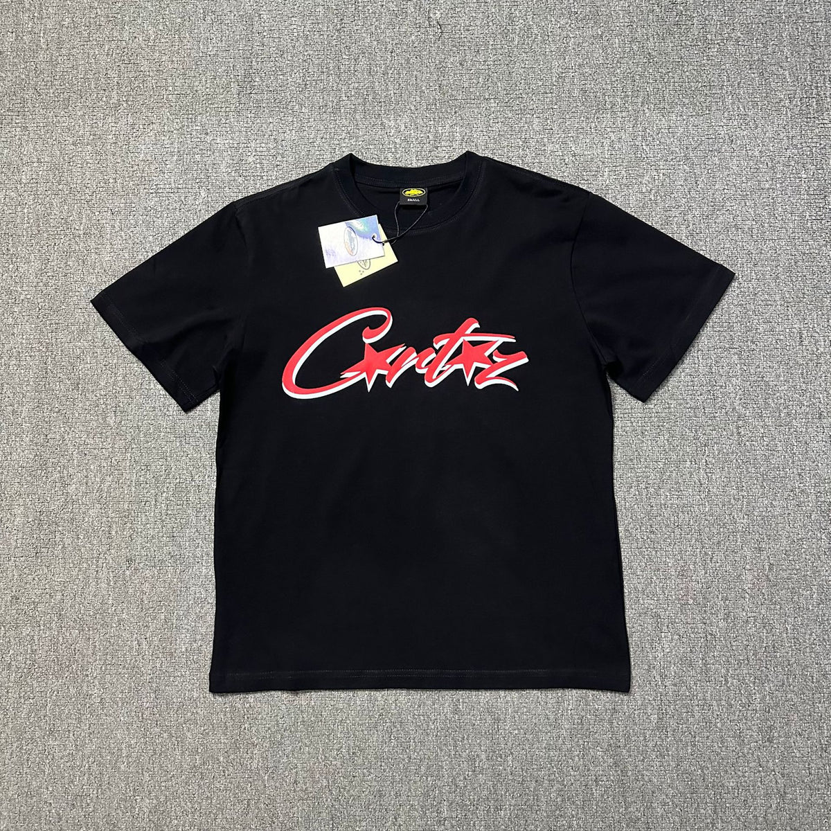 Corteiz Multi‑Logo Graphic Oversized Tee Streetwear Unisex