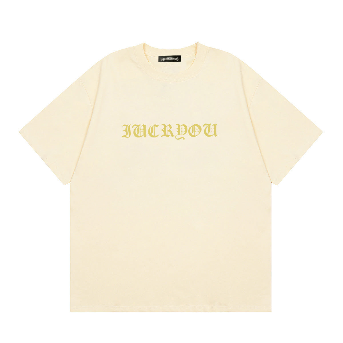 Chrome Hearts Multi‑Cross Horseshoe Graphic Oversized Tee Streetwear