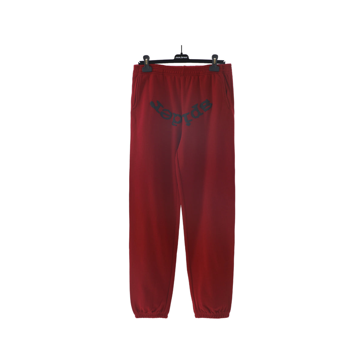 Sp5der Foam Print Spider Web Hoodie Sweatshirt Jogger Pants Set