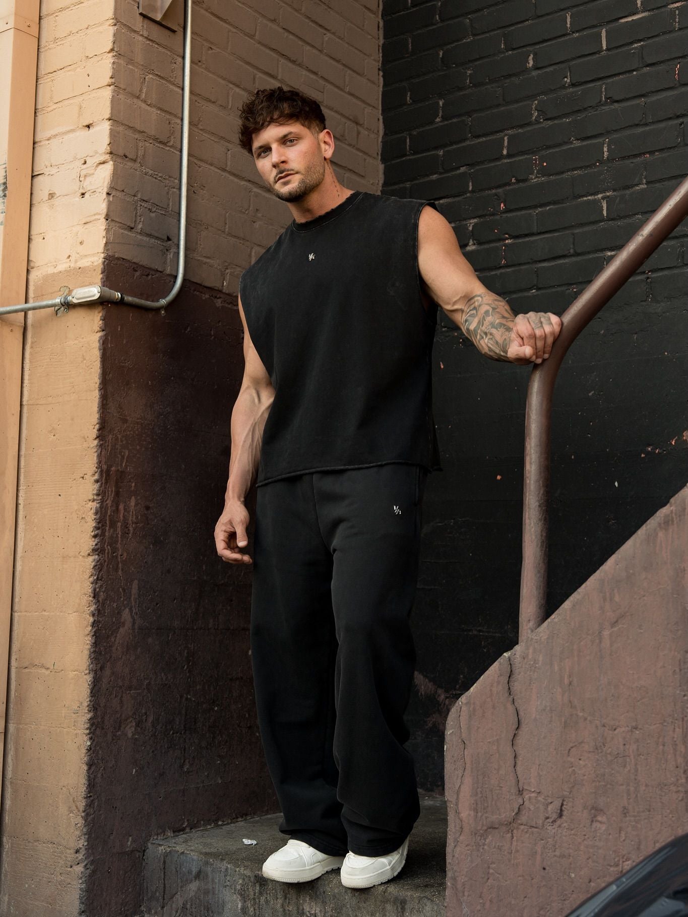 YOUNGLA 2067 Elevated Essentials - Baggy Sweats
