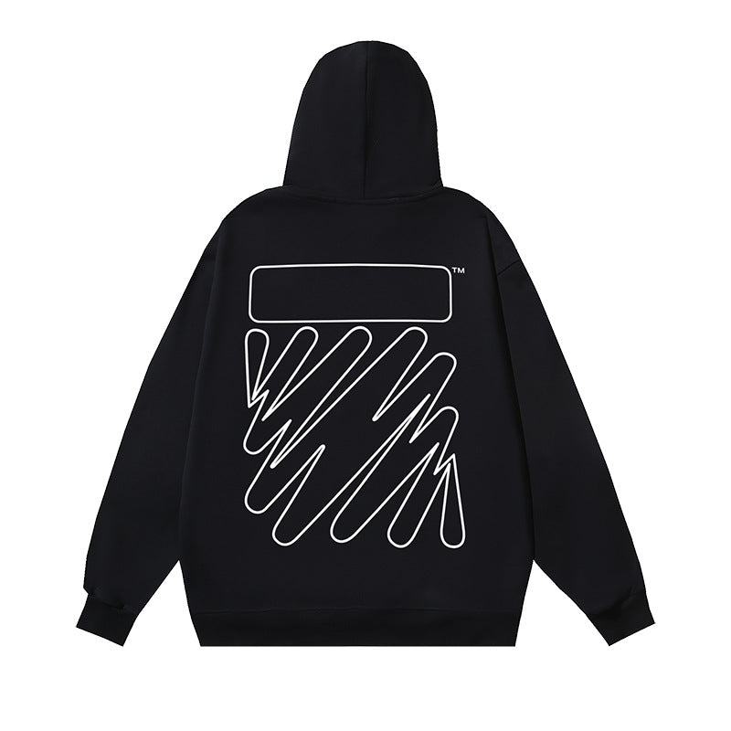 OFF-WHITE Caravaggio Angel Hoodie Heavyweight Streetwear Unisex
