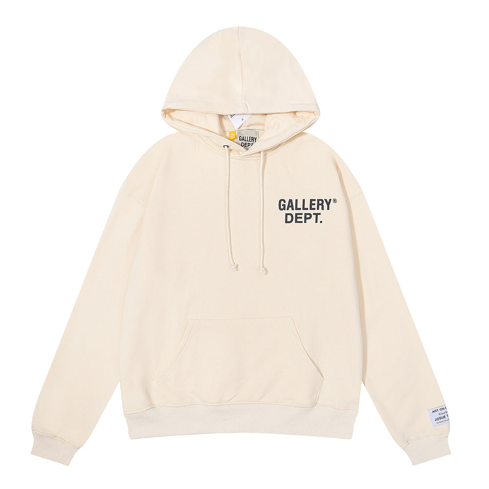 Gallery Dept Hollywood Letter Graphic Print Hoodie Streetwear Unisex