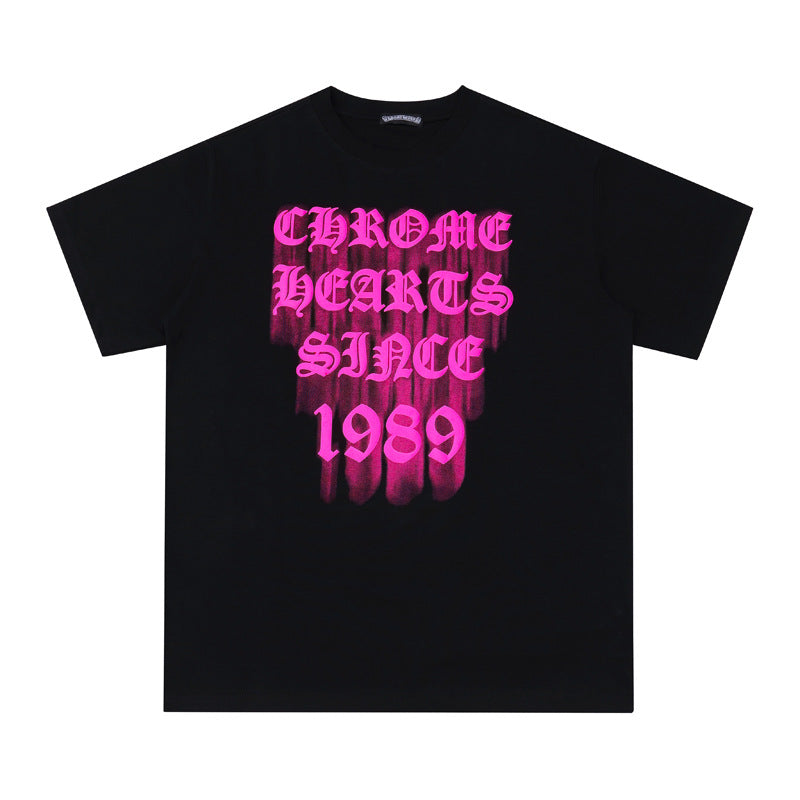 Chrome Hearts Cross Heavyweight Oversized T-Shirt Streetwear Unisex