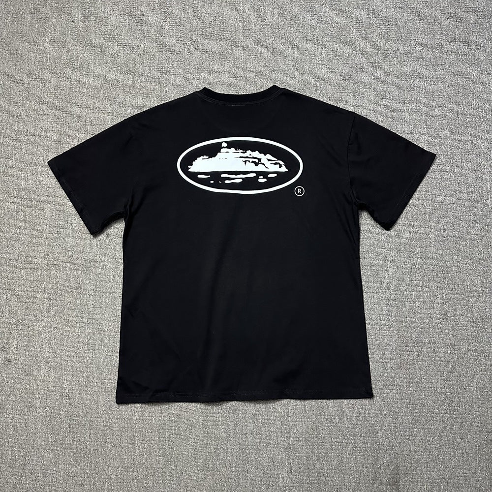 2026 New Corteiz Graphic Print Tee Loose Casual Streetwear T-Shirt