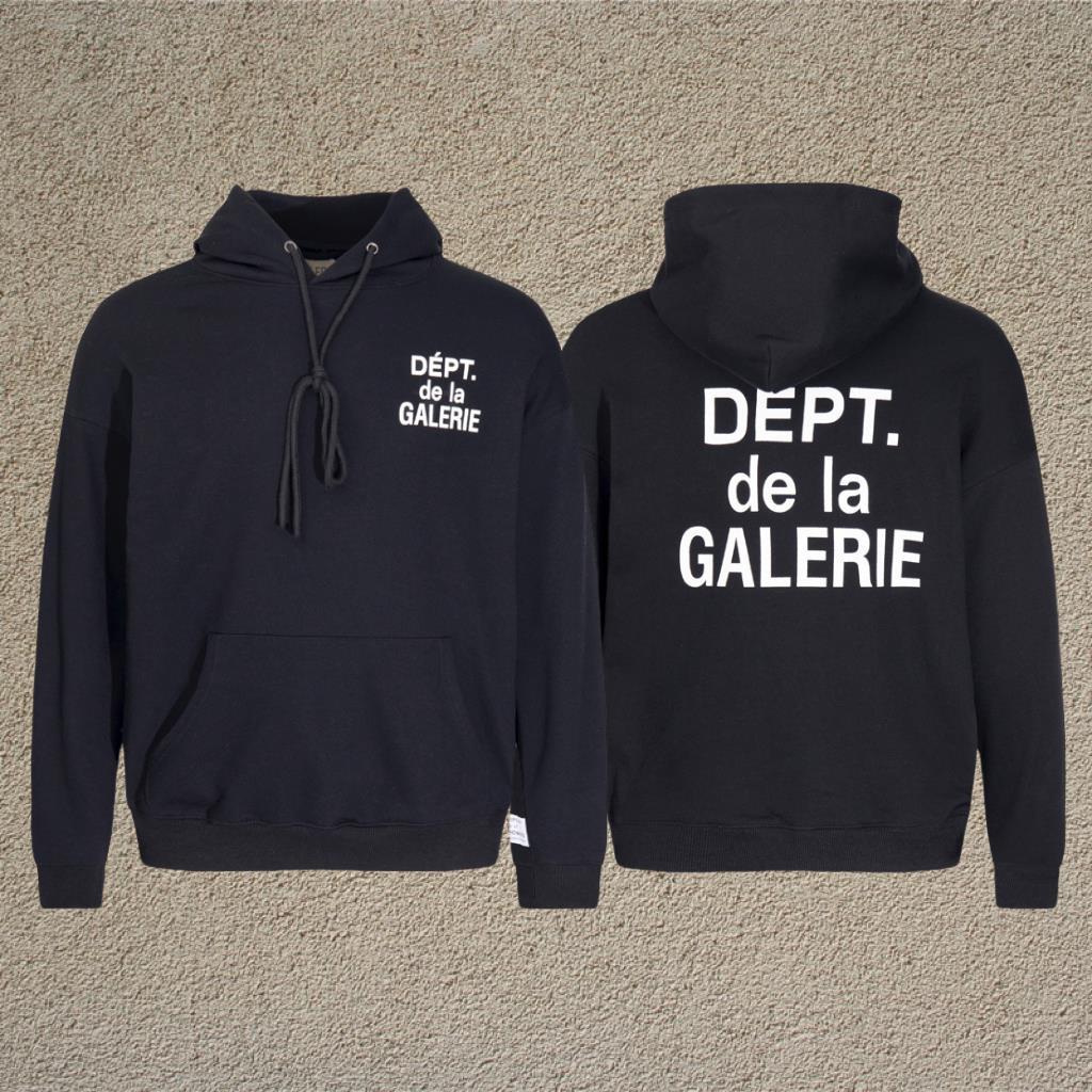 Gallery Dept Letter Print Hoodie Loose Couple Streetwear Sweatshirt