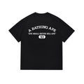 BAPE Classic Camo Ape Head Letter Print Loose Unisex Casual T-Shirt