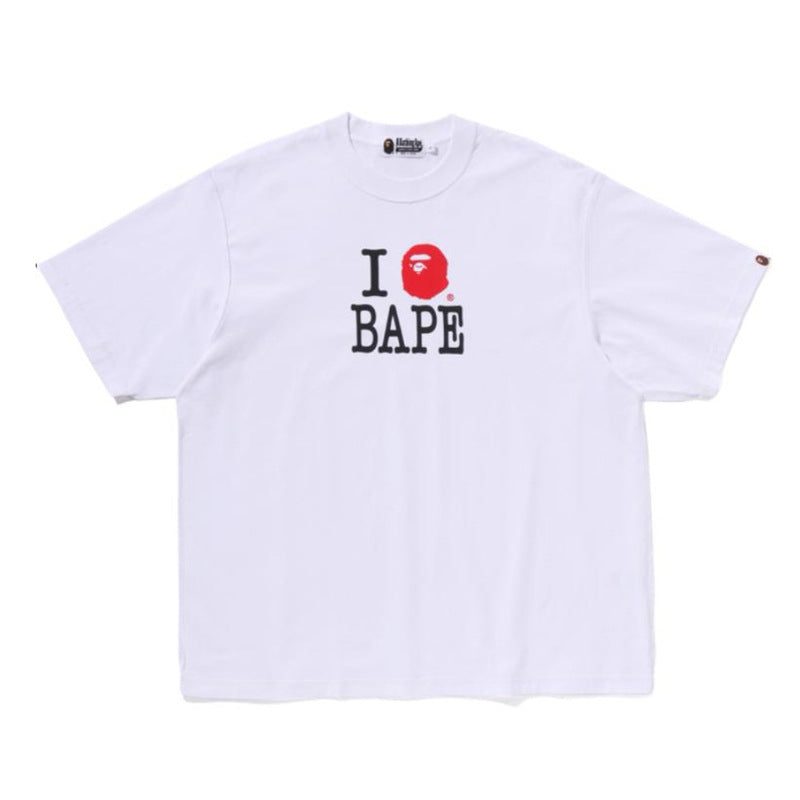 Bape Ape Head Graphic Short Sleeve Tee Streetwear Unisex
