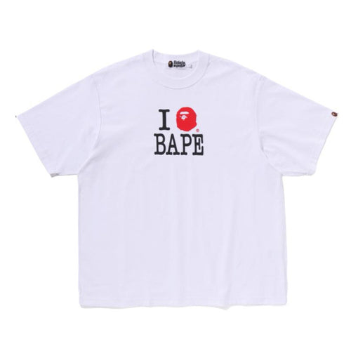 Bape Ape Head Graphic Short Sleeve Tee Streetwear Unisex
