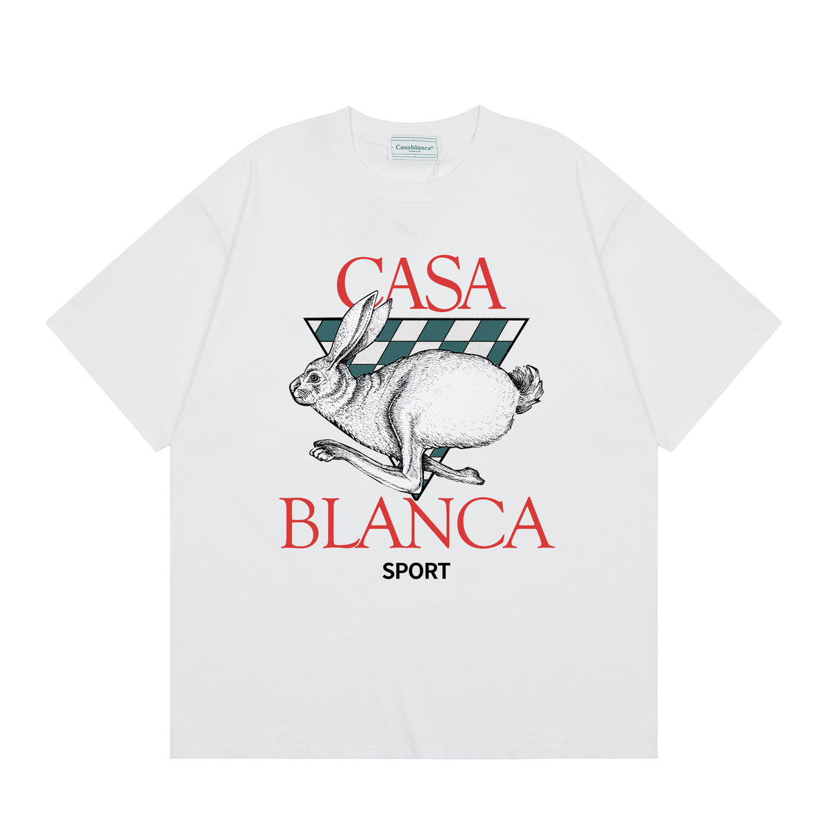 Casablanca Multi‑Artwork Vintage Graphic Oversized Tee Streetwear