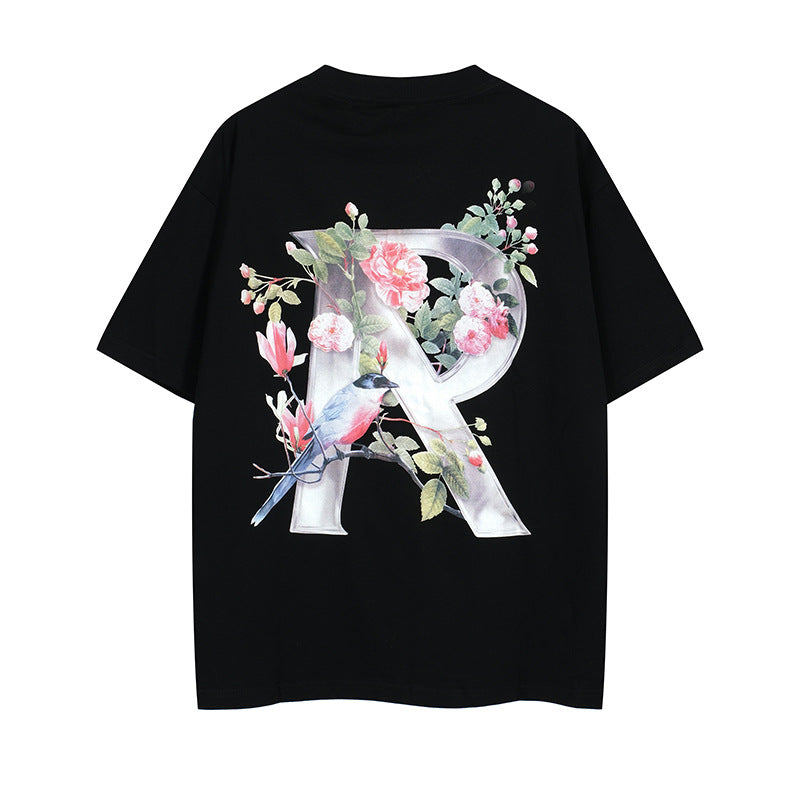 Represent Vintage Washed Graphic Short Sleeve Tee Streetwear Unisex