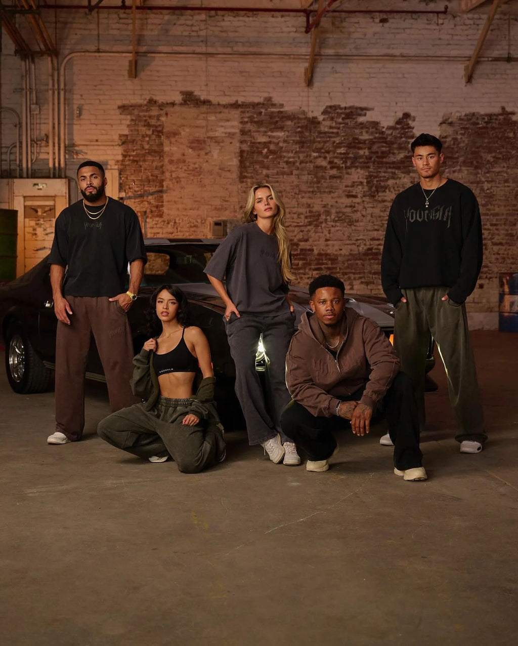 YOUNGLA 2041 The Midnight Collection - Joggers