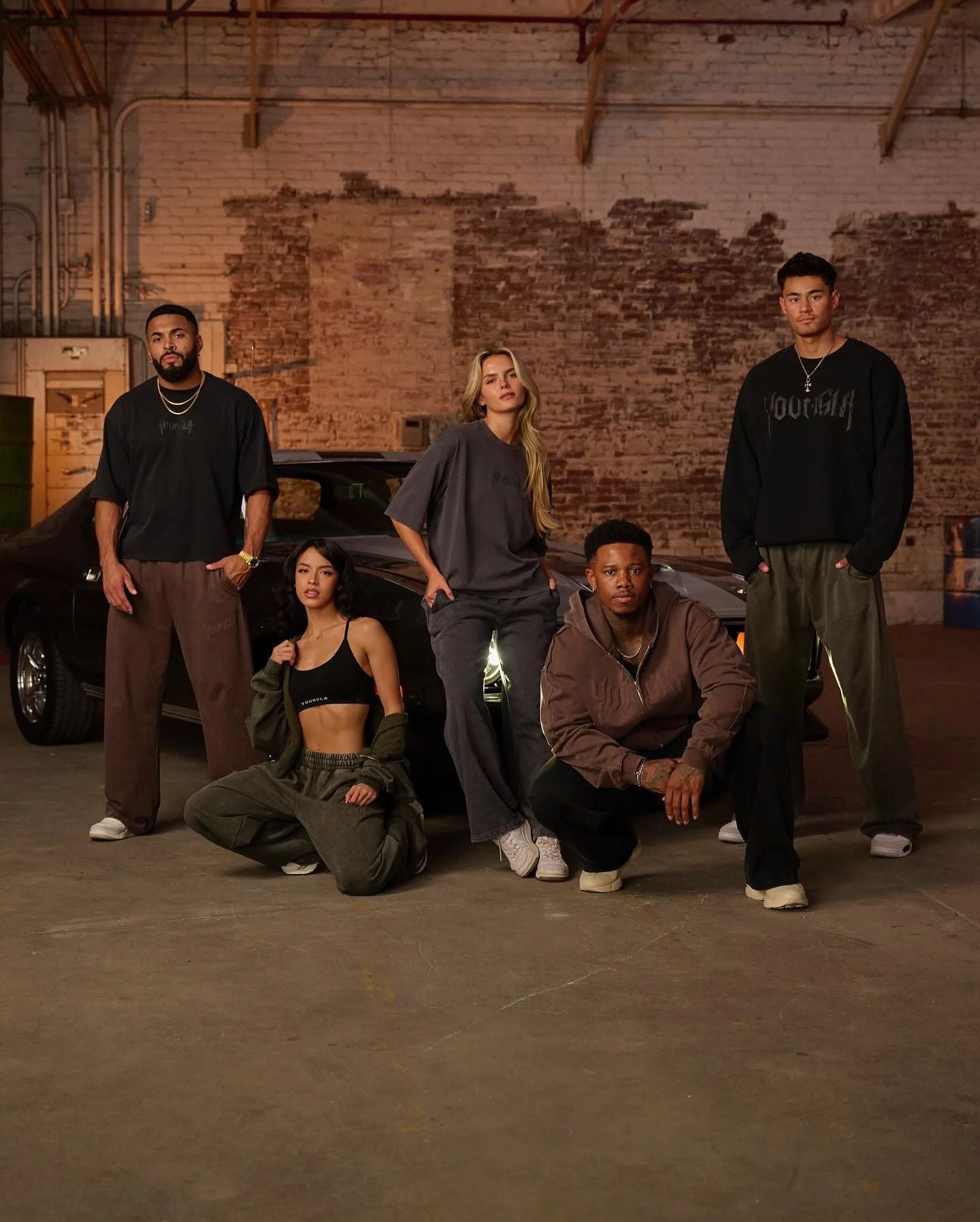 YOUNGLA 2041 The Midnight Collection - Joggers