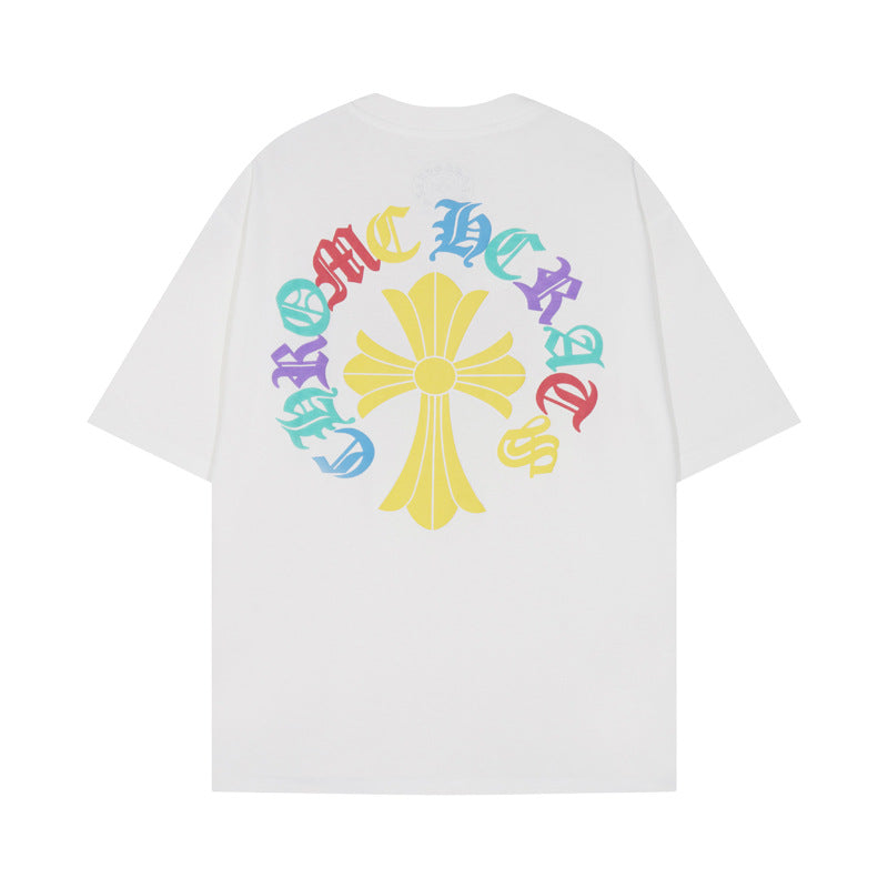 Chrome Hearts Cross Heavyweight Oversized T-Shirt Streetwear Unisex