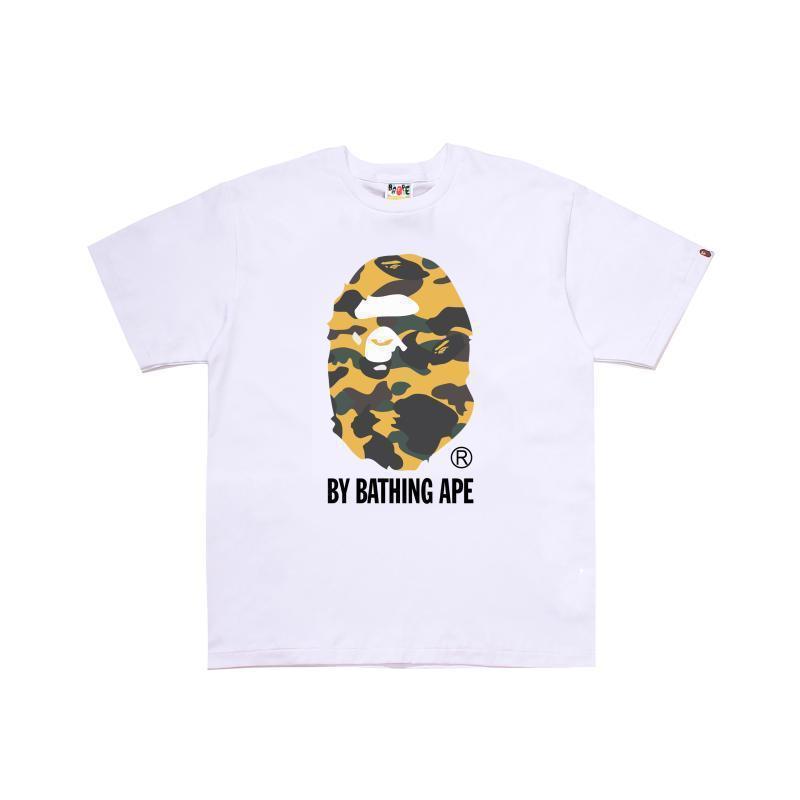BAPE Ape Head Print Loose Unisex Streetwear T-Shirt