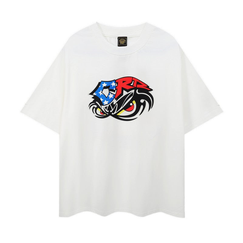 Corteiz Graffiti Graphic Tee Loose Unisex High Street T-Shirt