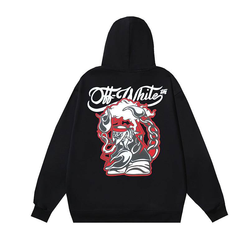 OFF-WHITE Caravaggio Angel Hoodie Heavyweight Streetwear Unisex