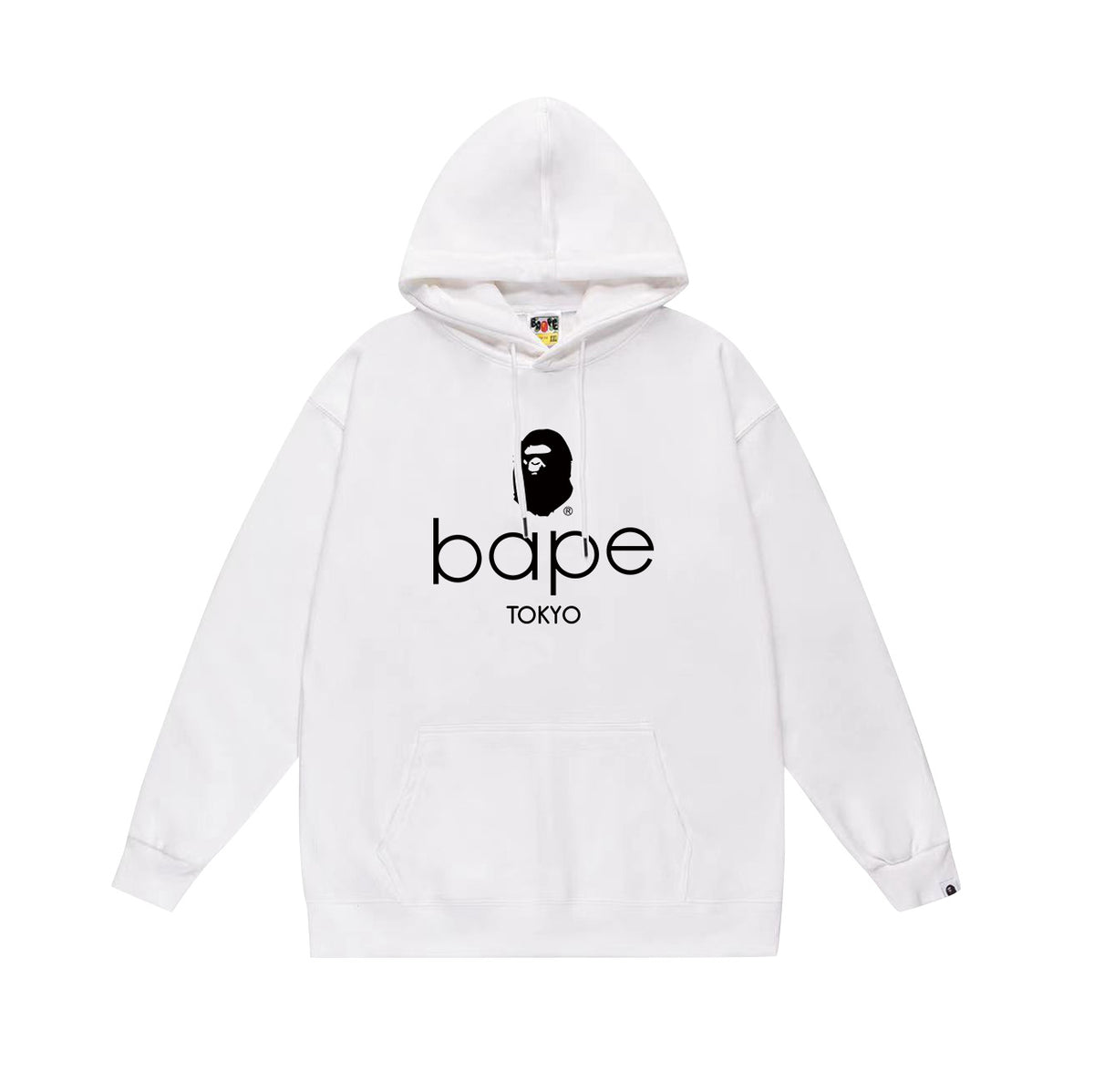 Bape Camo Ape Head Graphic Vintage Washed Oversized Hoodie Streetwear