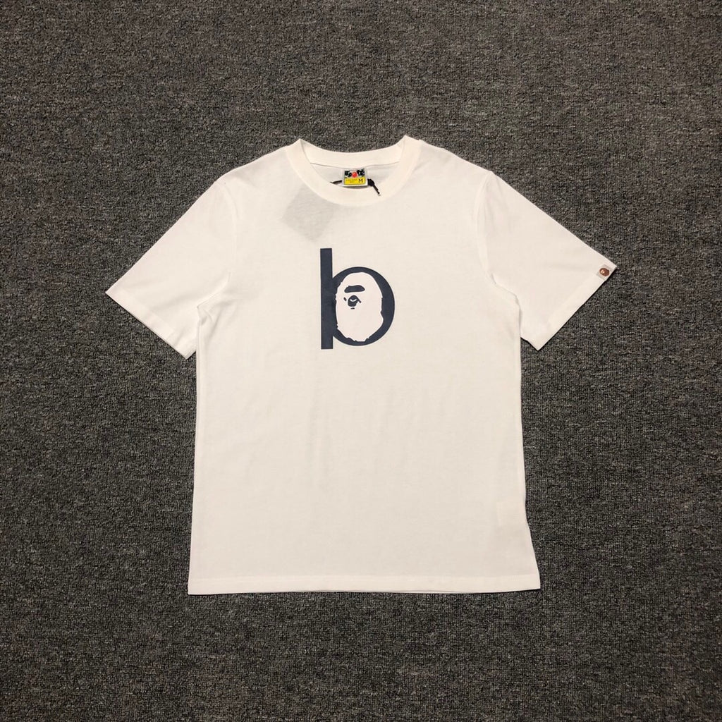 BAPE Classic Camo Ape Head Letter Print Loose Unisex Casual T-Shirt