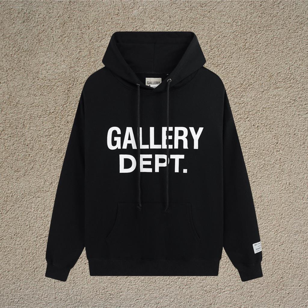 Gallery Dept Letter Print Hoodie Loose Couple Streetwear Sweatshirt