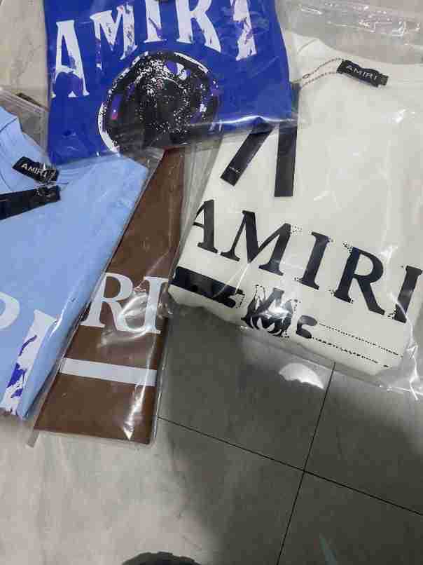 Amiri Letter Graphic Print Hoodie Streetwear Unisex