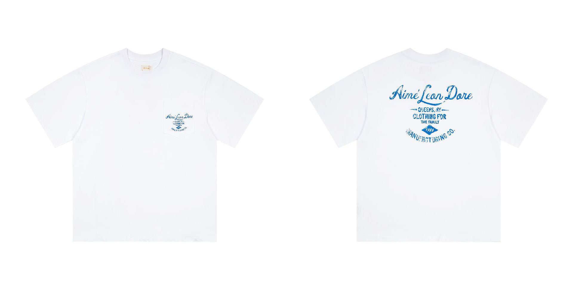 Aime Leon Dore Letter Graphic Crew Neck Short Sleeve T Shirt