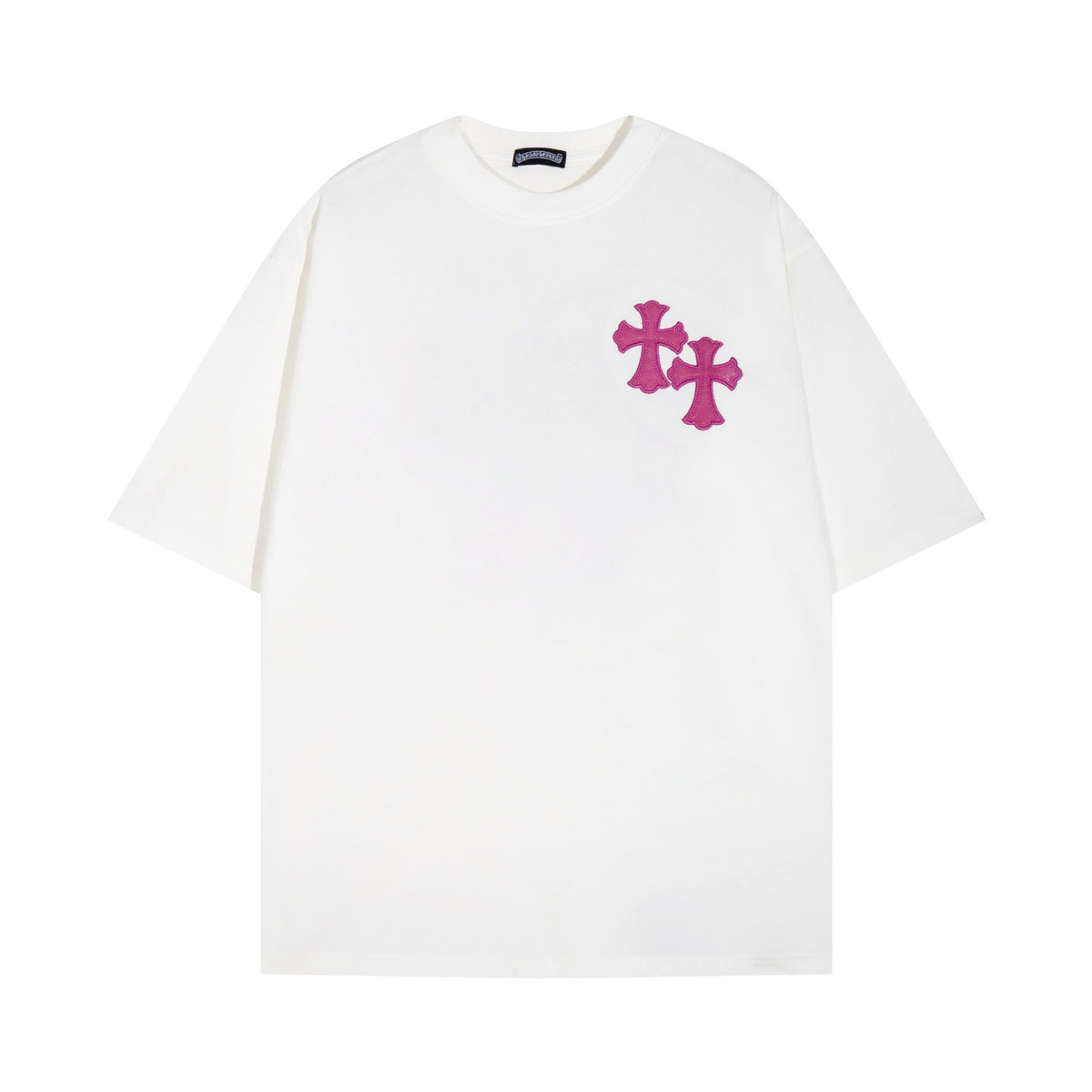 Chrome Hearts Cross Heavyweight Oversized T-Shirt Streetwear Unisex