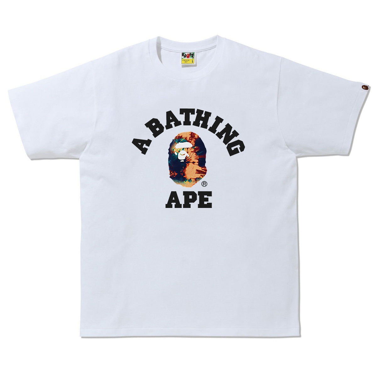 Bape Baby Milo Multi‑Print Graphic Oversized Tee Streetwear Unisex
