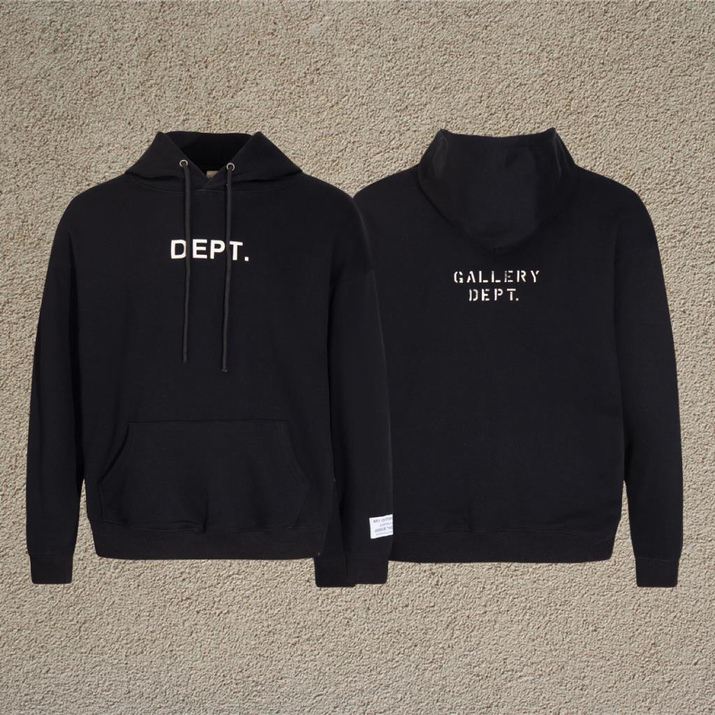Gallery Dept Letter Print Hoodie Loose Couple Streetwear Sweatshirt