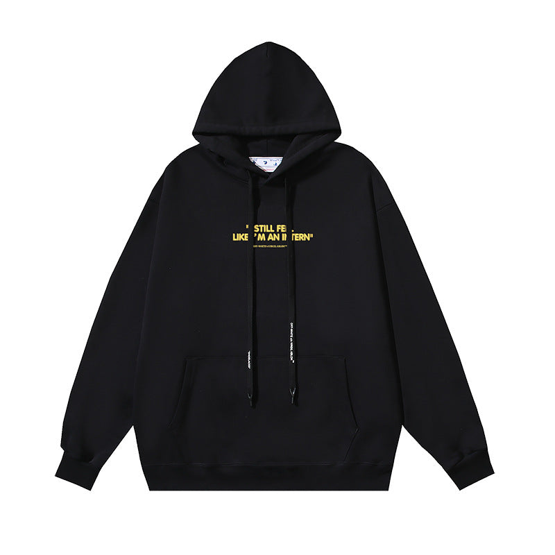 OFF-WHITE Caravaggio Angel Hoodie Heavyweight Streetwear Unisex