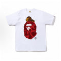 BAPE Ape Head Shark Print Loose Casual Unisex Short Sleeve T-Shirt