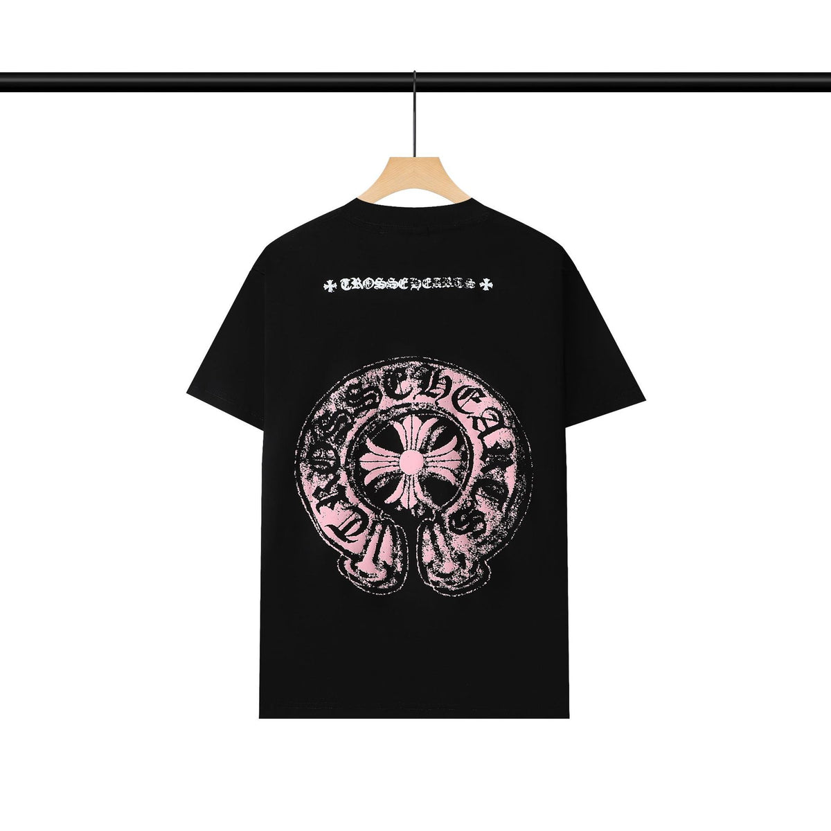 Chrome Hearts Sanskrit Cross Horseshoe Graphic Tee Multi‑Style
