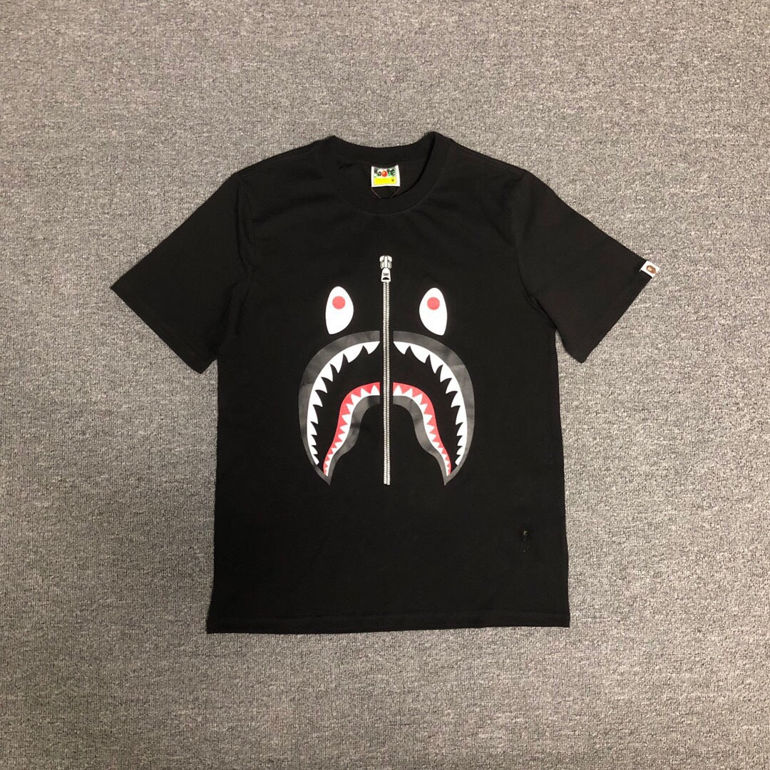 BAPE Classic Camo Ape Head Letter Print Loose Unisex Casual T-Shirt