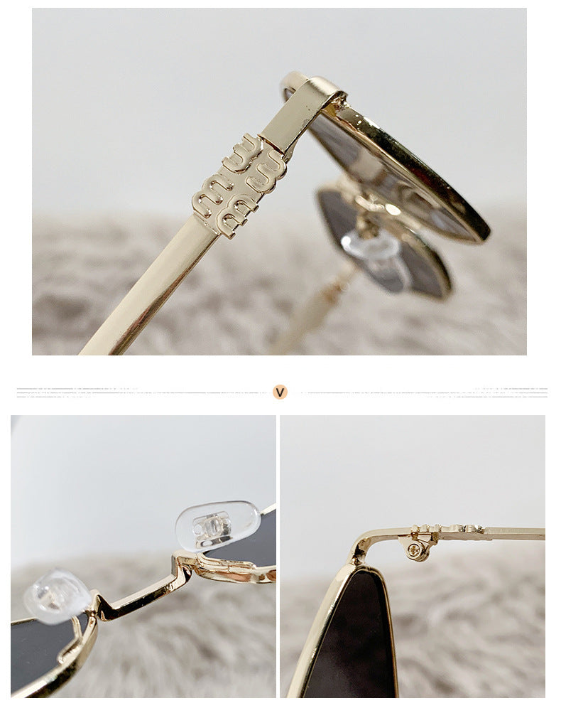 Miu Miu MU 56ZS Diamond Cat Eye Womens Sunglasses Multi Color Shades