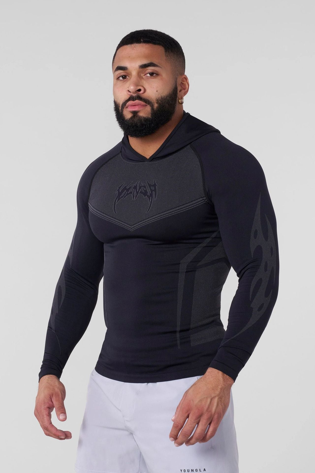 YOUNGLA 8062 Warrior Compression Hoodies