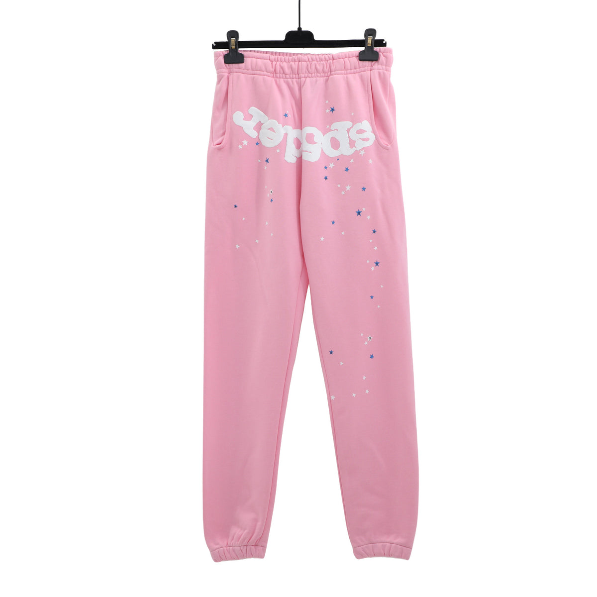 Sp5der Foam Print Spider Web Hoodie Sweatshirt Jogger Pants Set