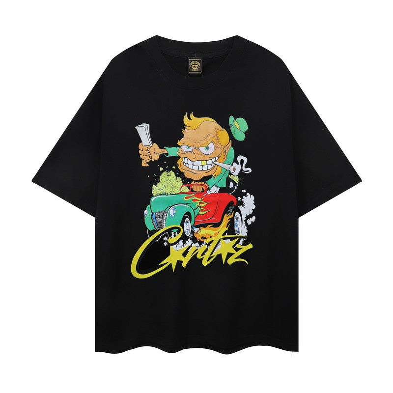 Corteiz Graffiti Graphic Tee Loose Unisex High Street T-Shirt