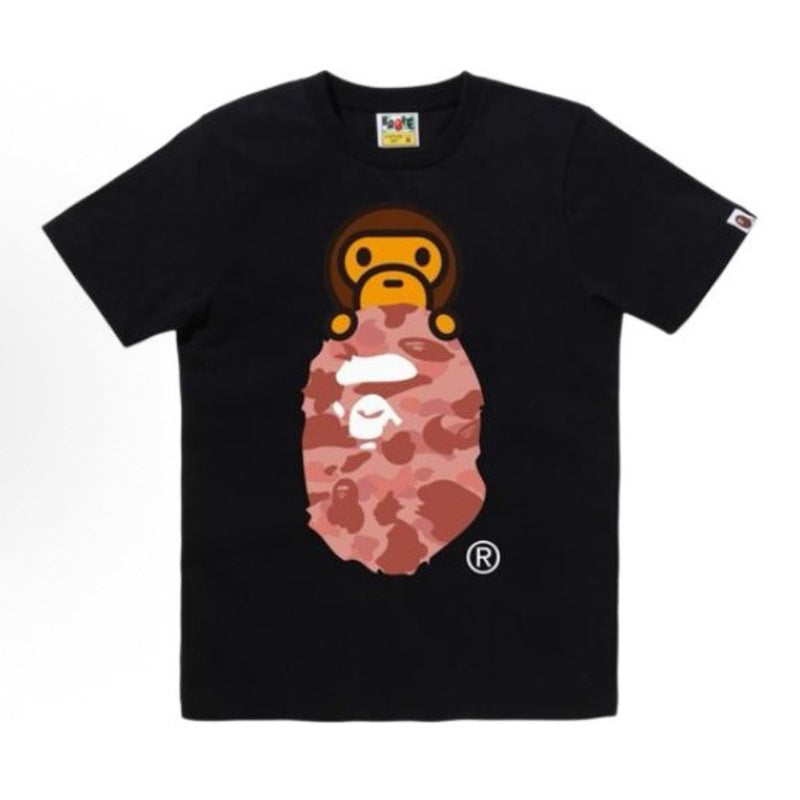 BAPE Ape Head Shark Print Unisex Casual T-Shirt