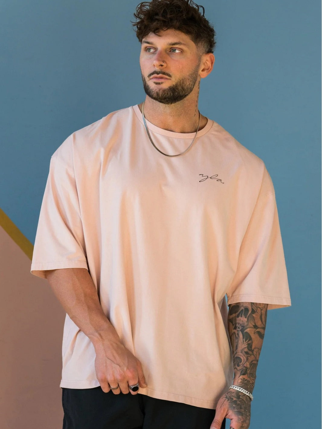 YOUNGLA 464 Skyline Super Sized Tees