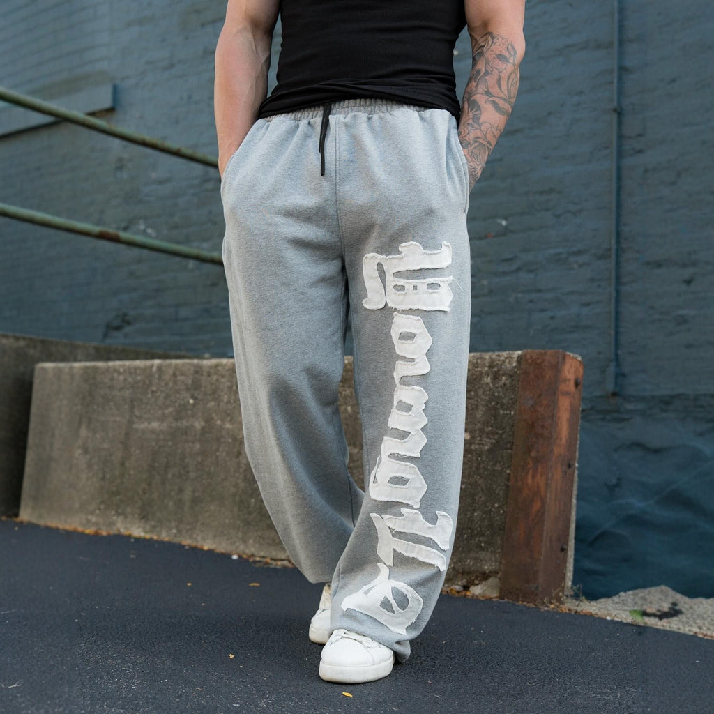 YOUNGLA 2127 Big Patch Sweats