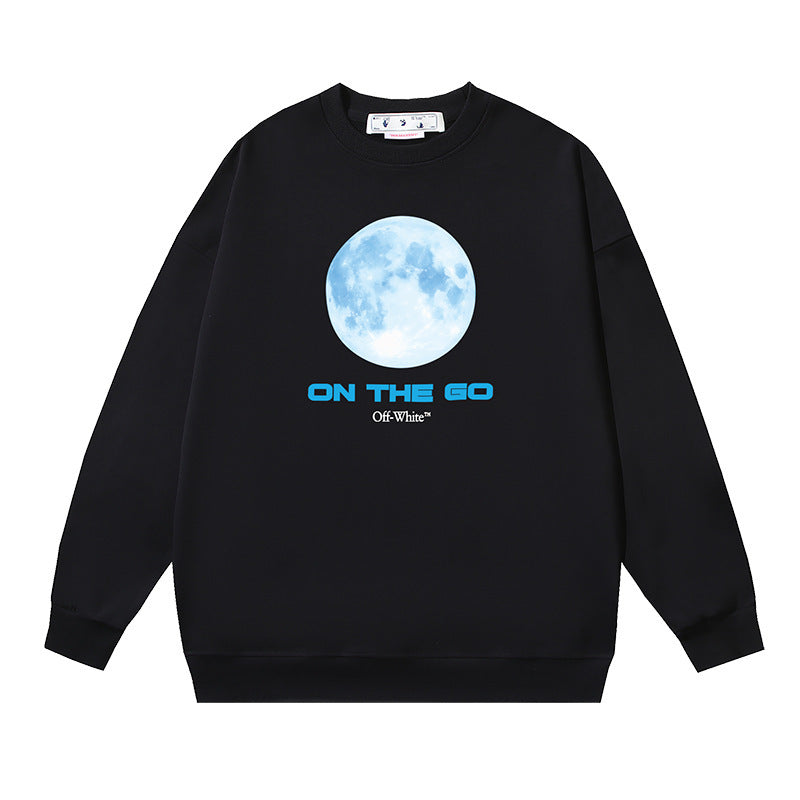Off-White Multi Graphic Arrow Logo Unisex Crew Neck Sweatshirt