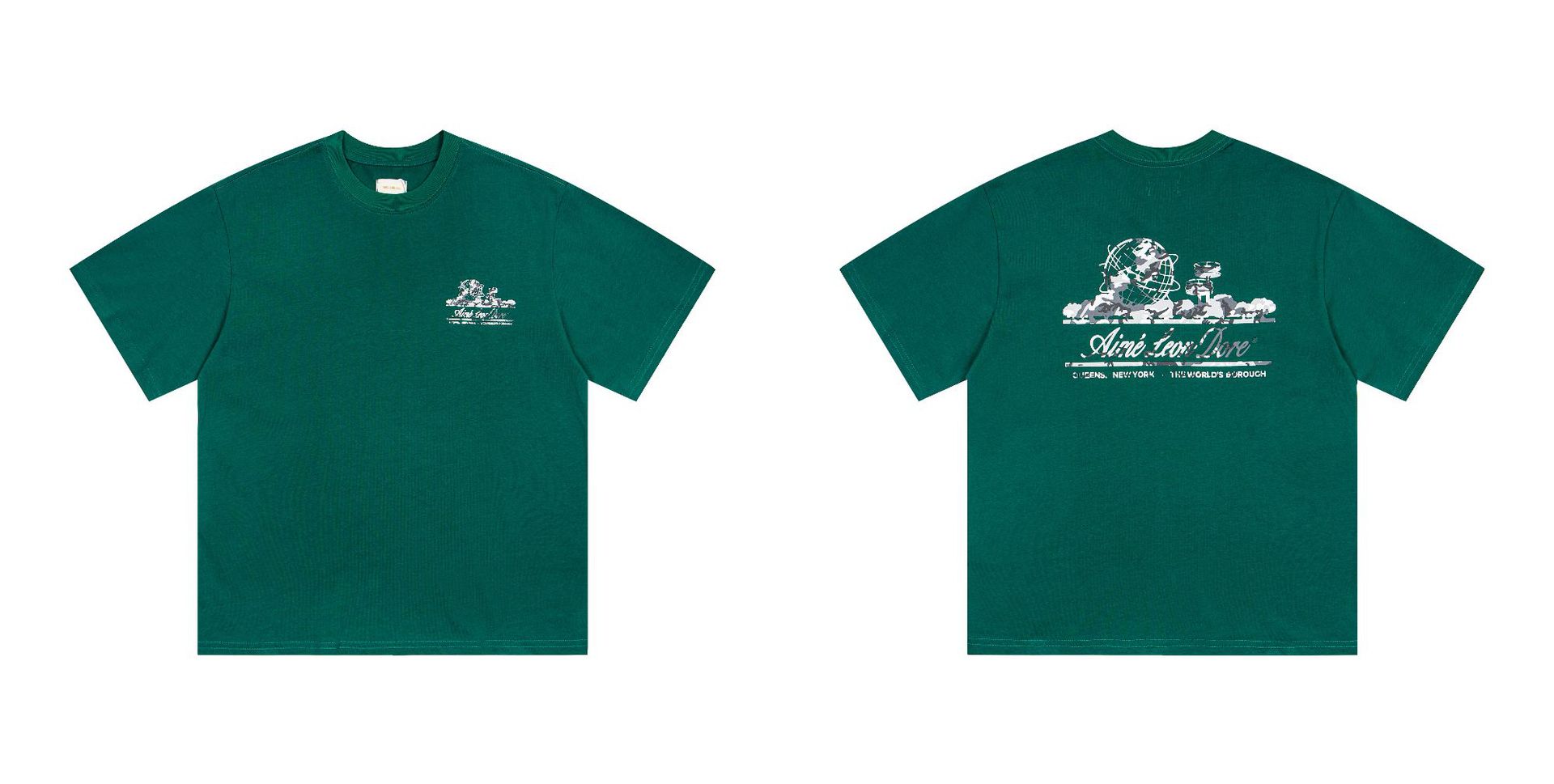 Aime Leon Dore Letter Graphic Crew Neck Short Sleeve T Shirt