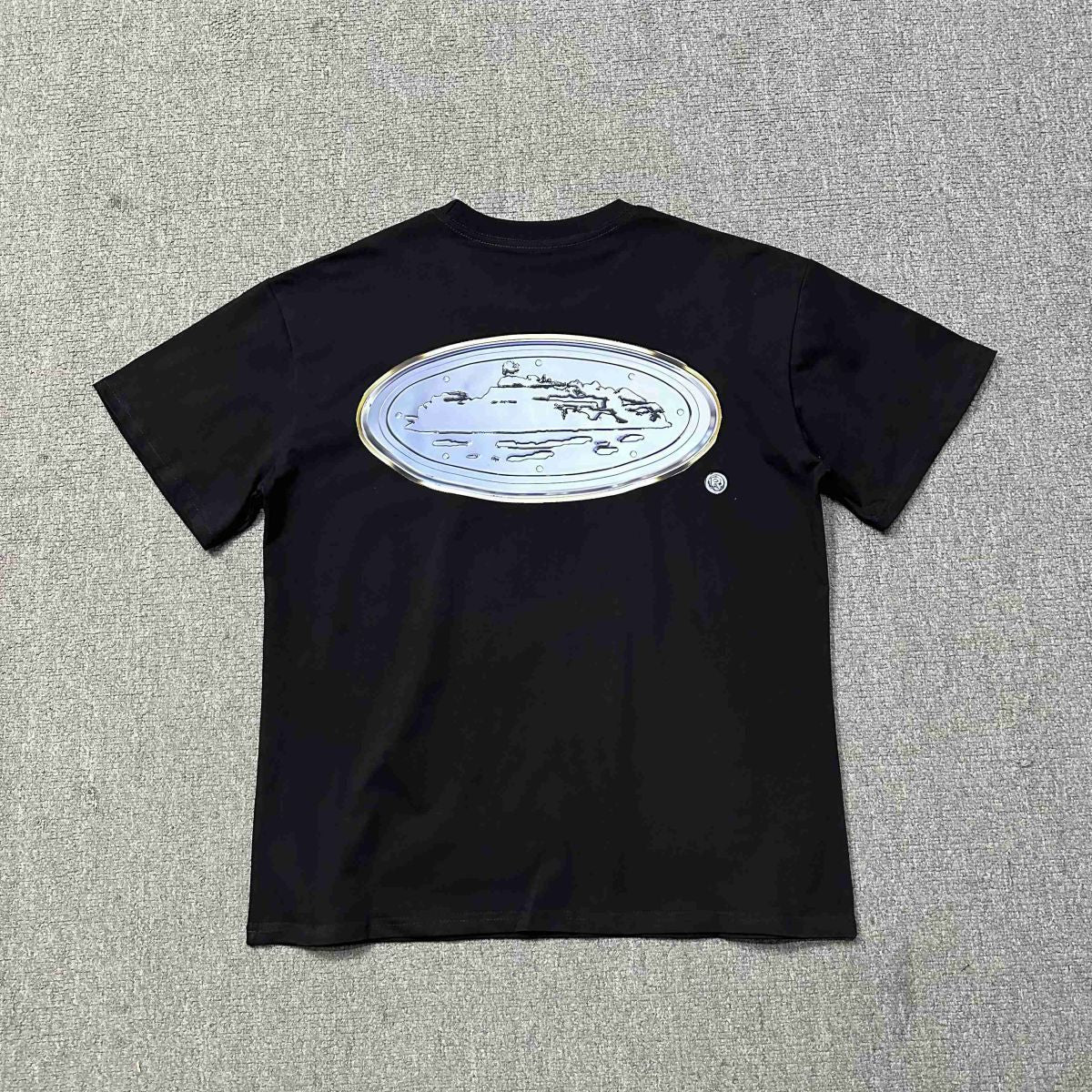 Corteiz Multi‑Logo Graphic Oversized Tee Streetwear Unisex