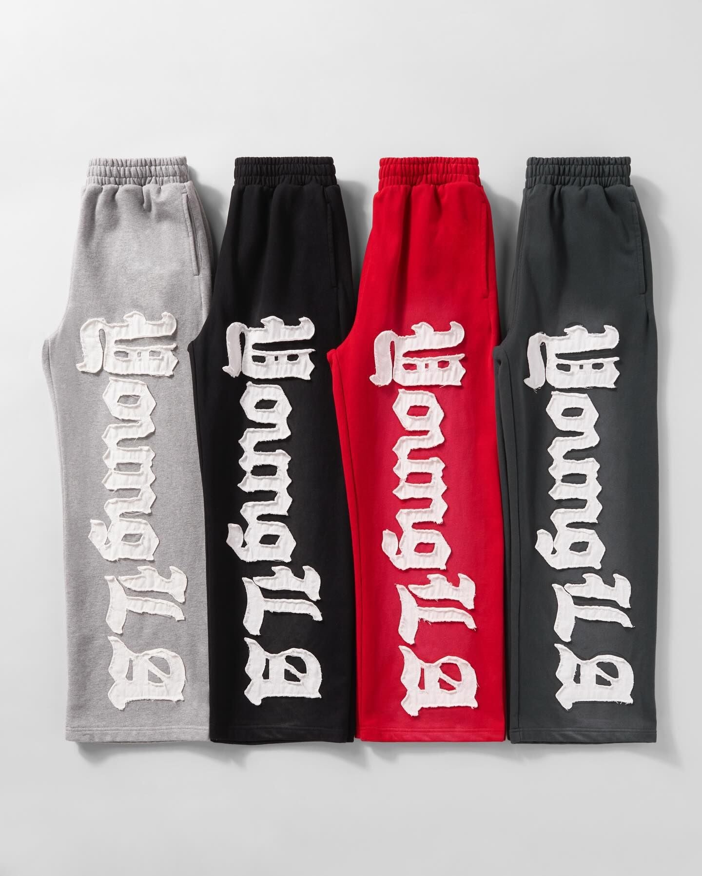 YOUNGLA 2127 Big Patch Sweats
