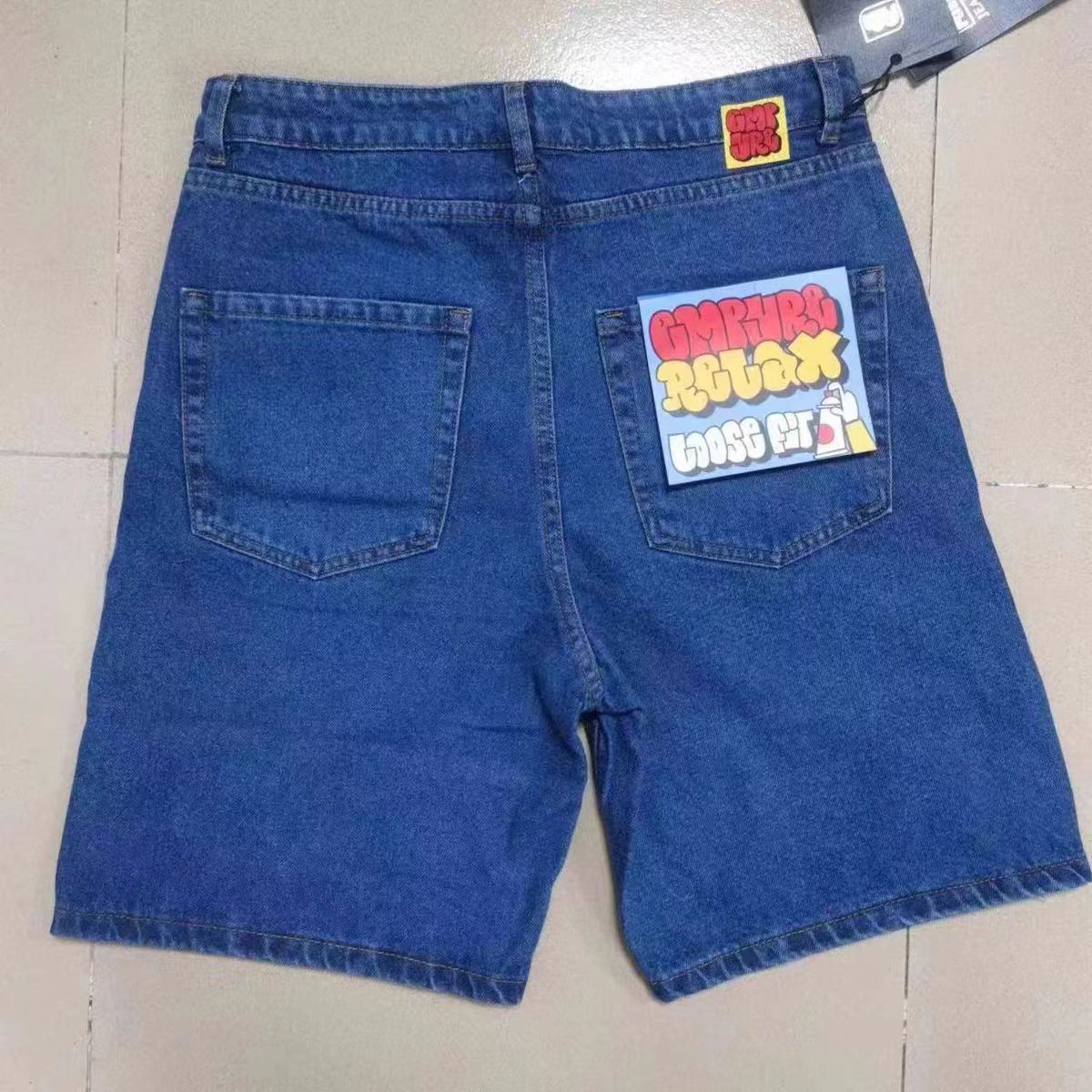 Polar Skate Co Y2K Baggy Jeans-Jorts Skateboard-Shorts