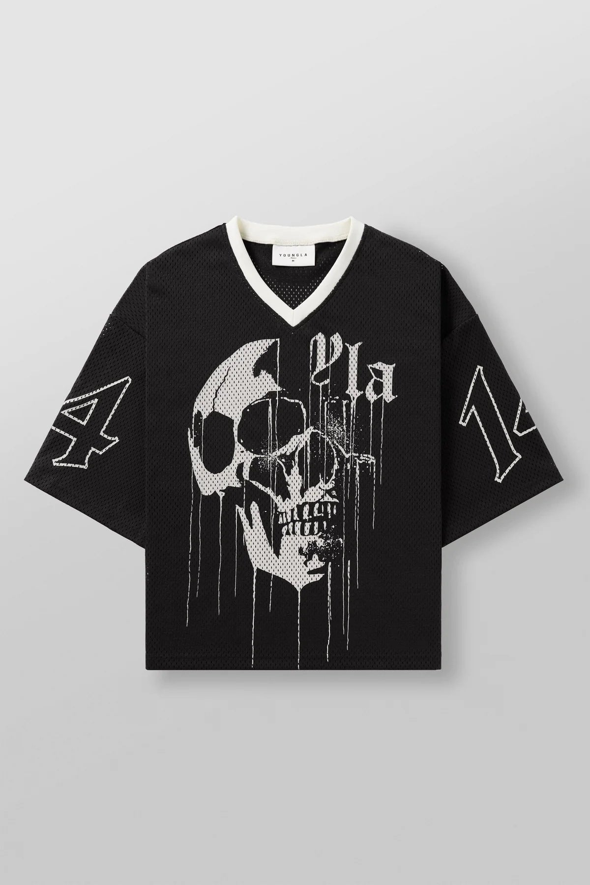 YOUNGLA 4015 Drippy Skull Jersey