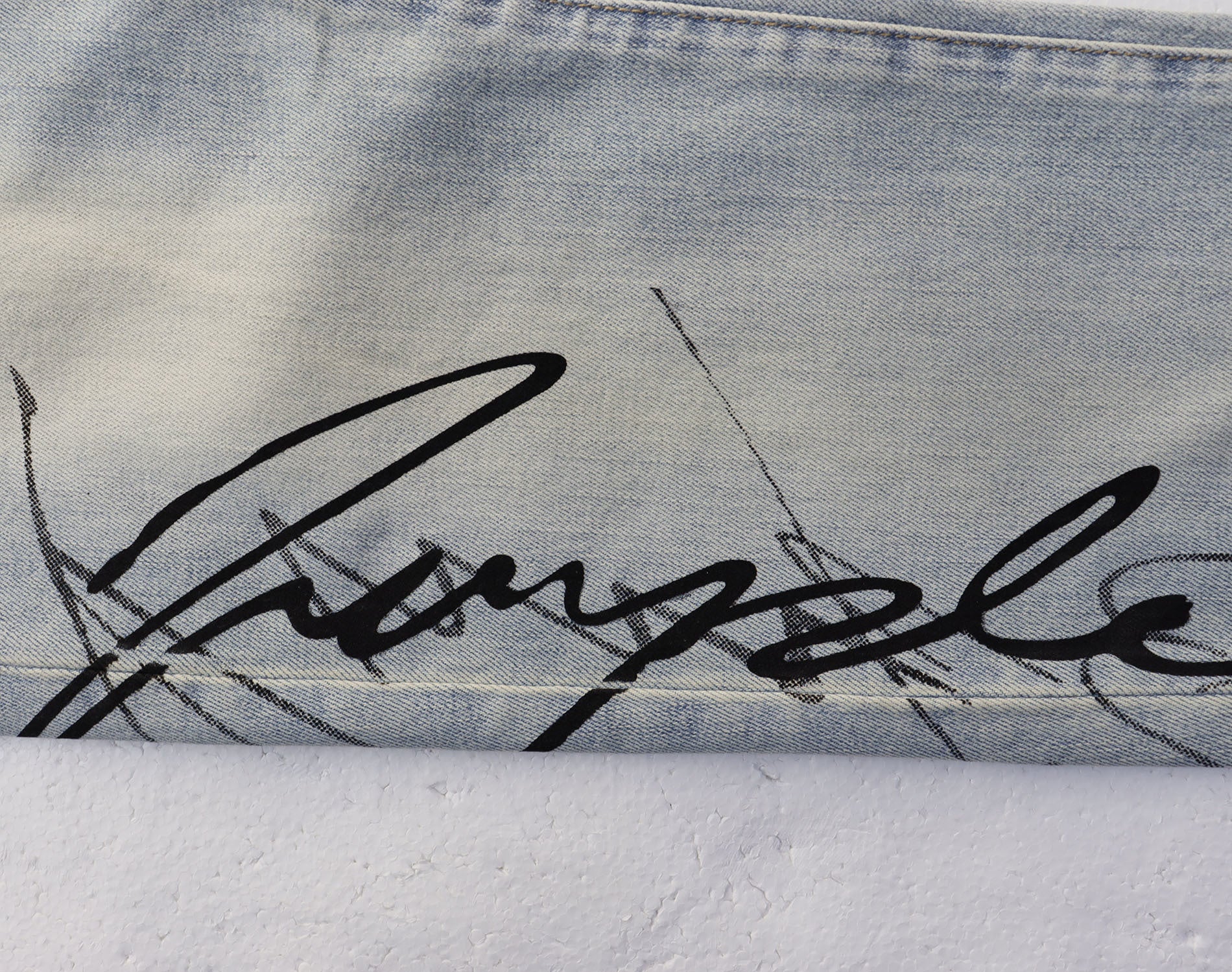Purple Brand Signature Print Skinny Denim Jeans Unisex