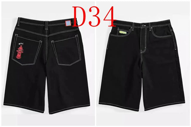 Polar Skate Co Y2K Baggy Jeans-Jorts Skateboard-Shorts
