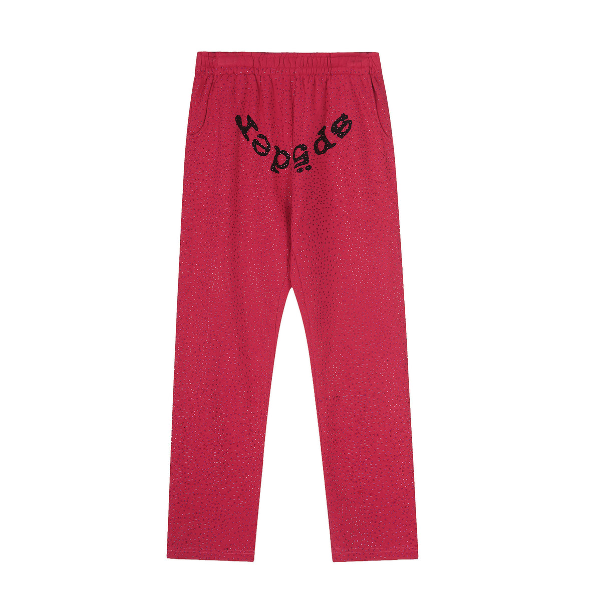 Sp5der VVS Full Rhinestone Hoodie & Sweatpants Tracksuit Set