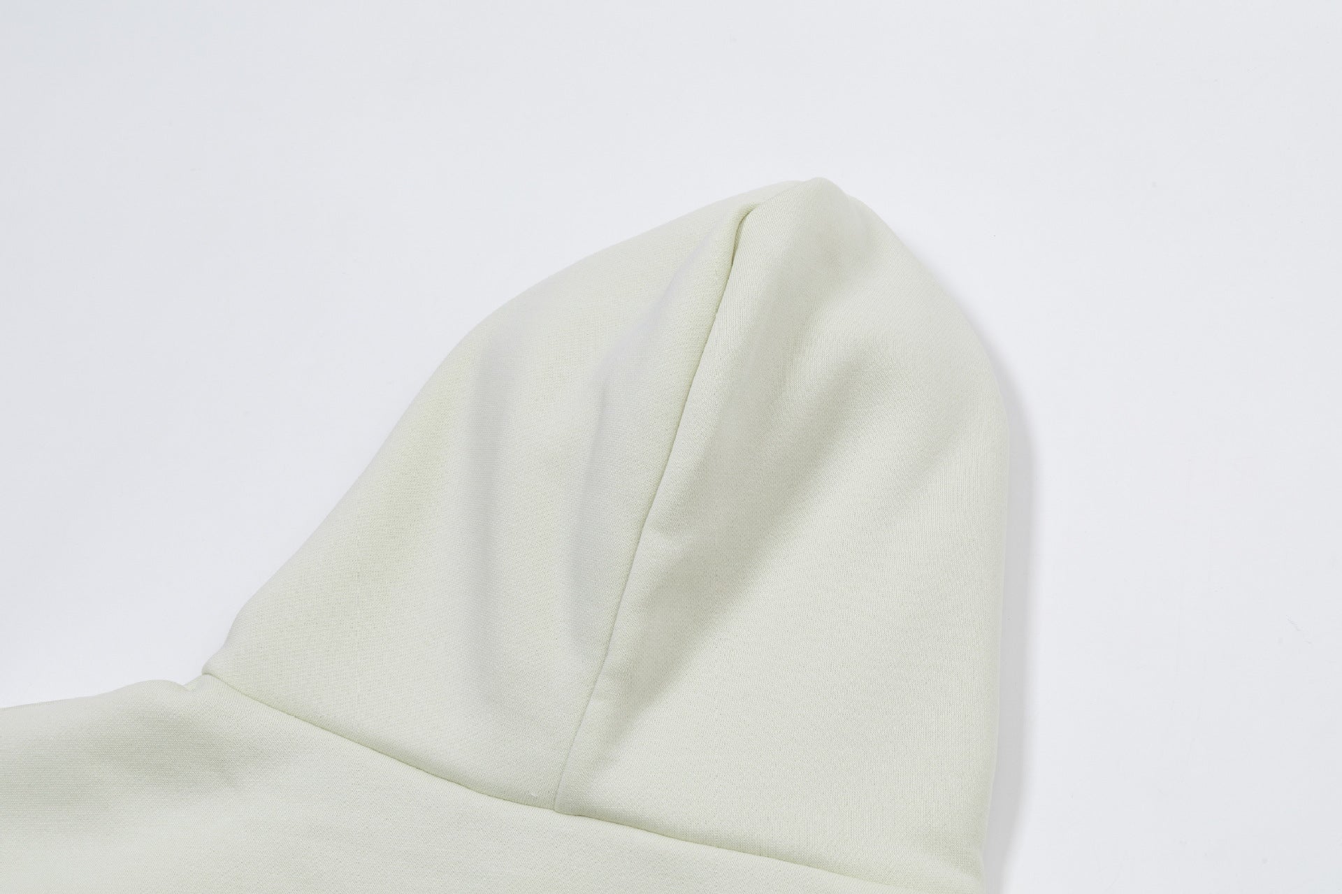 Fleece Lined Embossed Letter Streetwear Pullover Hoodie