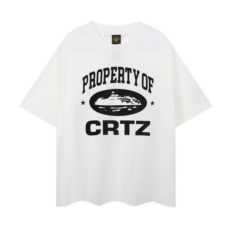 Corteiz Graffiti Graphic Tee Loose Unisex High Street T-Shirt
